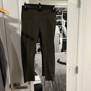 Lululemon Athletica Dark Green Leggings